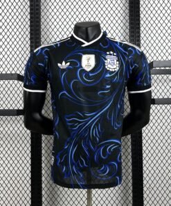 Maglia Argentina Away 2024/25 Versione Giocatore vista frontale completa