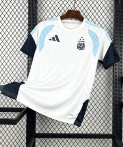Maglia Argentina Home 2024/25 Versione Giocatore vista frontale completa