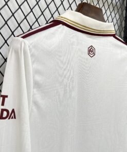 Maglia Arsenal Third Manica Lunga 2025/26 Versione Tifoso vista laterale