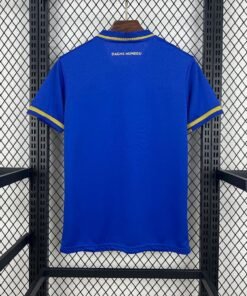 Maglia AS Monaco Away 2025/26 Versione Tifoso dettaglio stemma ricamato