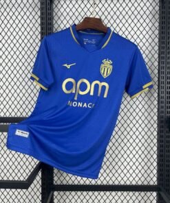 Maglia AS Monaco Away 2025/26 Versione Tifoso vista frontale completa