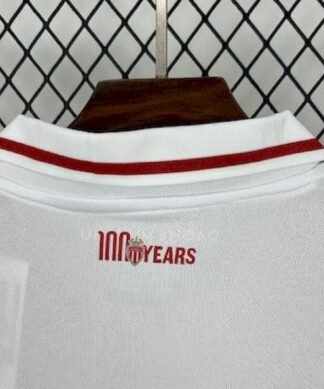 Maglia AS Monaco Home 2025/26 Versione Tifoso vista posteriore