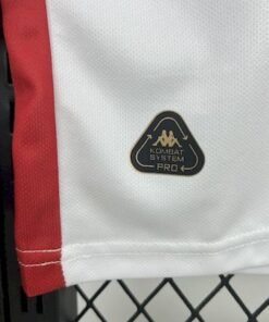 Maglia AS Monaco Home 2025/26 Versione Tifoso vista laterale