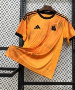 Maglia AS Roma Away 2025/26 Versione Tifoso vista frontale completa
