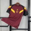 Maglia AS Roma Home 2024/25 Versione Tifoso vista frontale completa