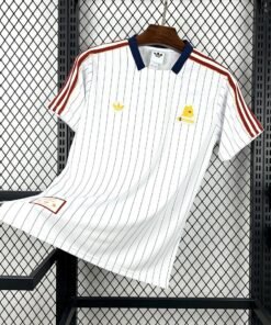 Maglia AS Roma Home 2025/26 Versione Tifoso vista frontale completa