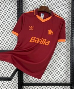 Maglia as roma retro - Maglia AS Roma Home 1992/94 Retro vista frontale completa