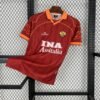 Maglia as roma retro - Maglia AS Roma Home 1999/00 Retro vista frontale completa