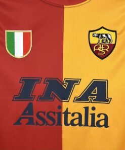 Maglia AS Roma Home 2001/02 Retro - vista 4
