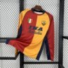 Maglia as roma retro - Maglia AS Roma Home Manica Lunga 2001/02 Retro vista frontale completa