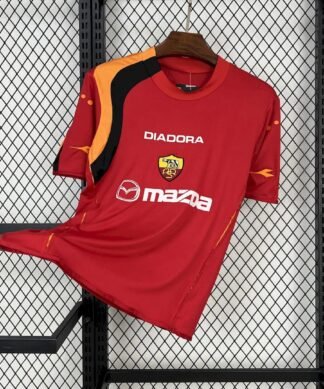 Maglia as roma retro - Maglia AS Roma Home 2004/05 Retro vista frontale completa
