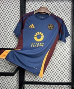 Maglia AS Roma Third 2024/25 Versione Tifoso vista frontale completa