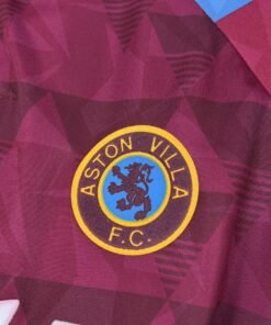 Maglia aston villa retro - Maglia Aston Villa Home 1990/92 Retro vista laterale