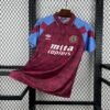 Maglia aston villa retro - Maglia Aston Villa Home 1990/92 Retro vista frontale completa