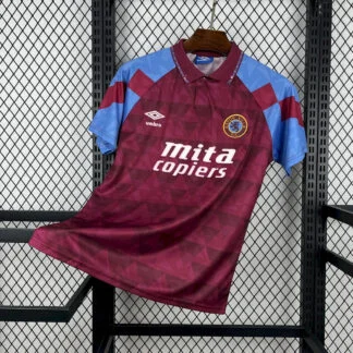 Maglia Aston Villa 1990/91 – fronte