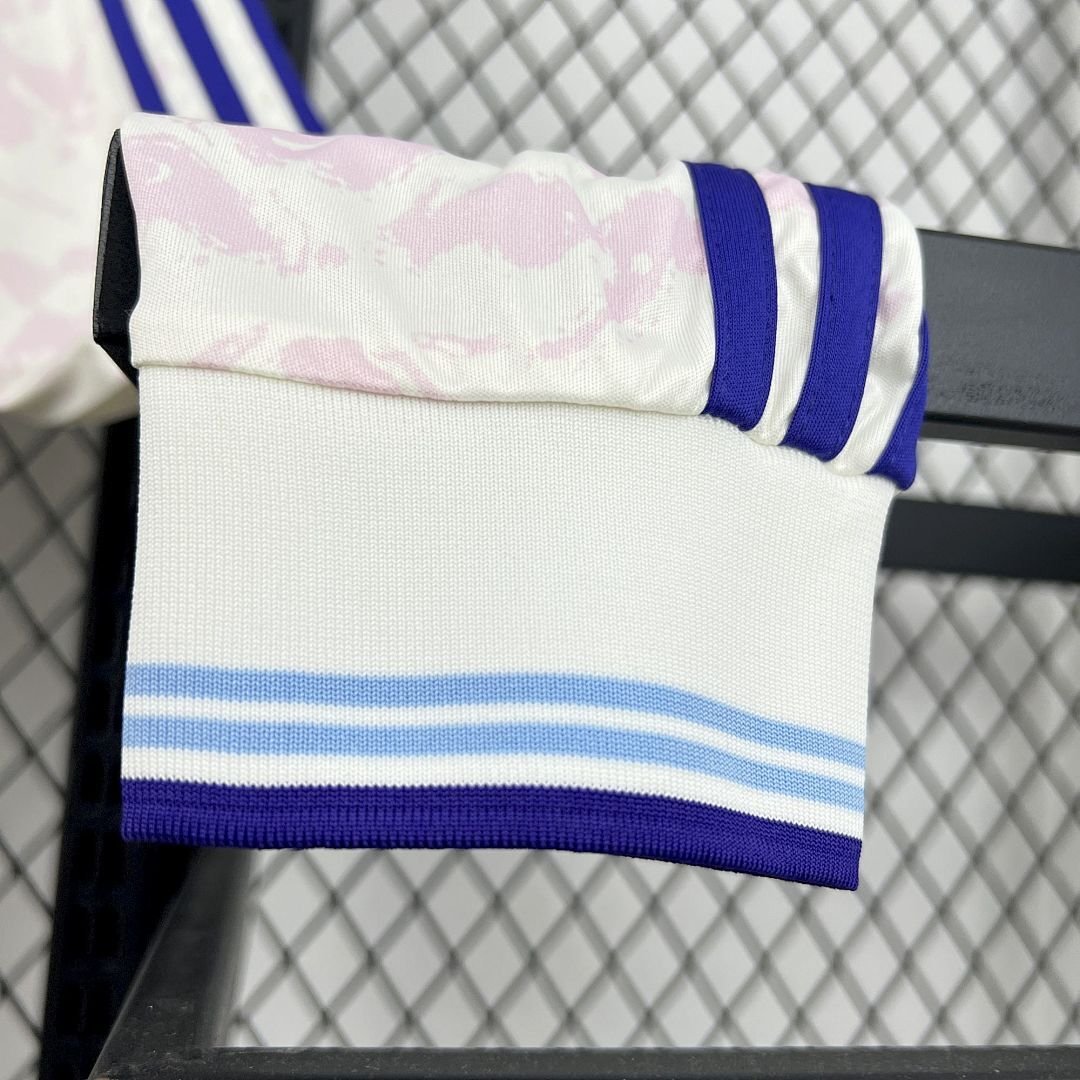 Maglia Aston Villa Third Manica Lunga 2025/26 Versione Tifoso vista laterale