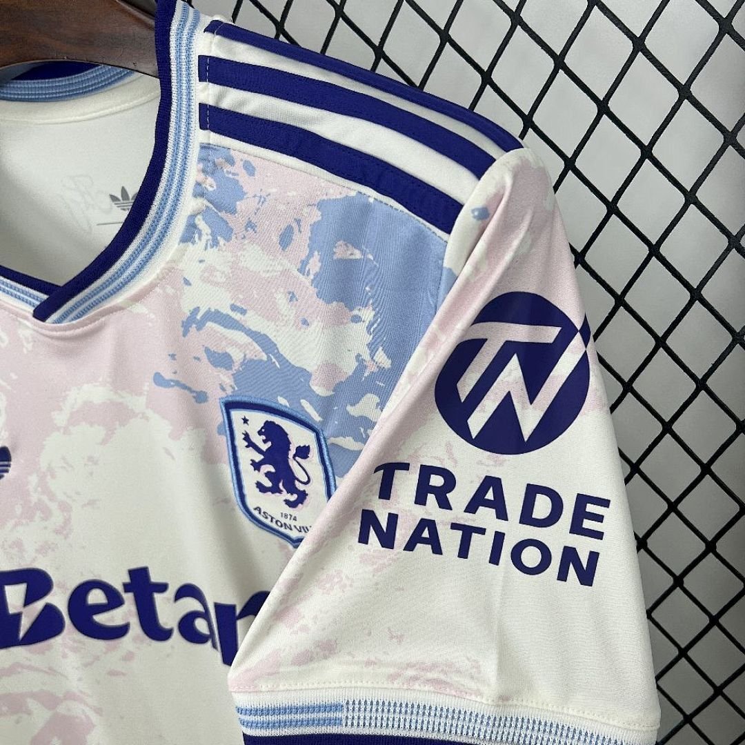 Maglia Aston Villa Third 2025/26 Versione Tifoso tessuto traspirante