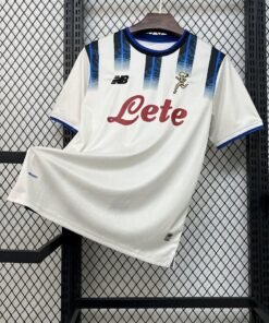 Maglia Atalanta Away 2025/26 Versione Tifoso vista frontale completa