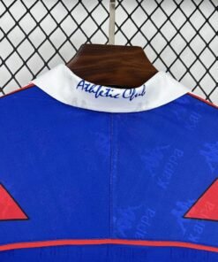 Maglia athletic bilbao retro - Maglia Athletic Bilbao Away 1994/95 Retro dettaglio stemma ricamato