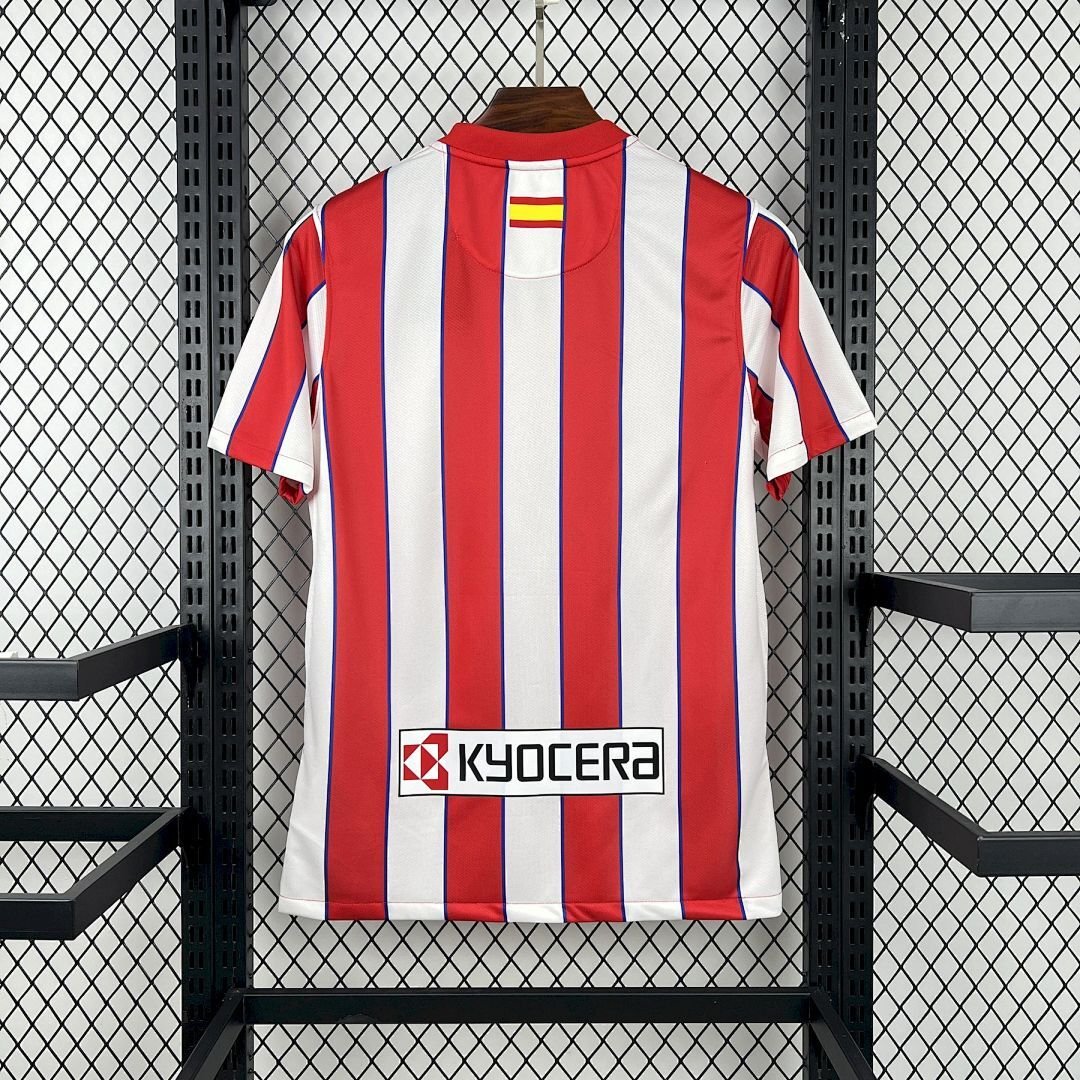 Maglia atlético madrid retro - Maglia Atlético Madrid Home 2011/12 Retro vista posteriore