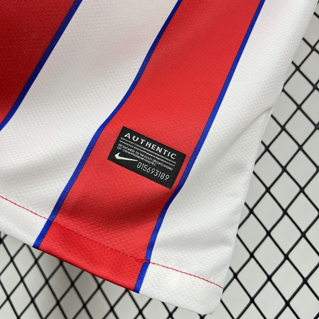 Maglia atlético madrid retro - Maglia Atlético Madrid Home 2011/12 Retro vista laterale