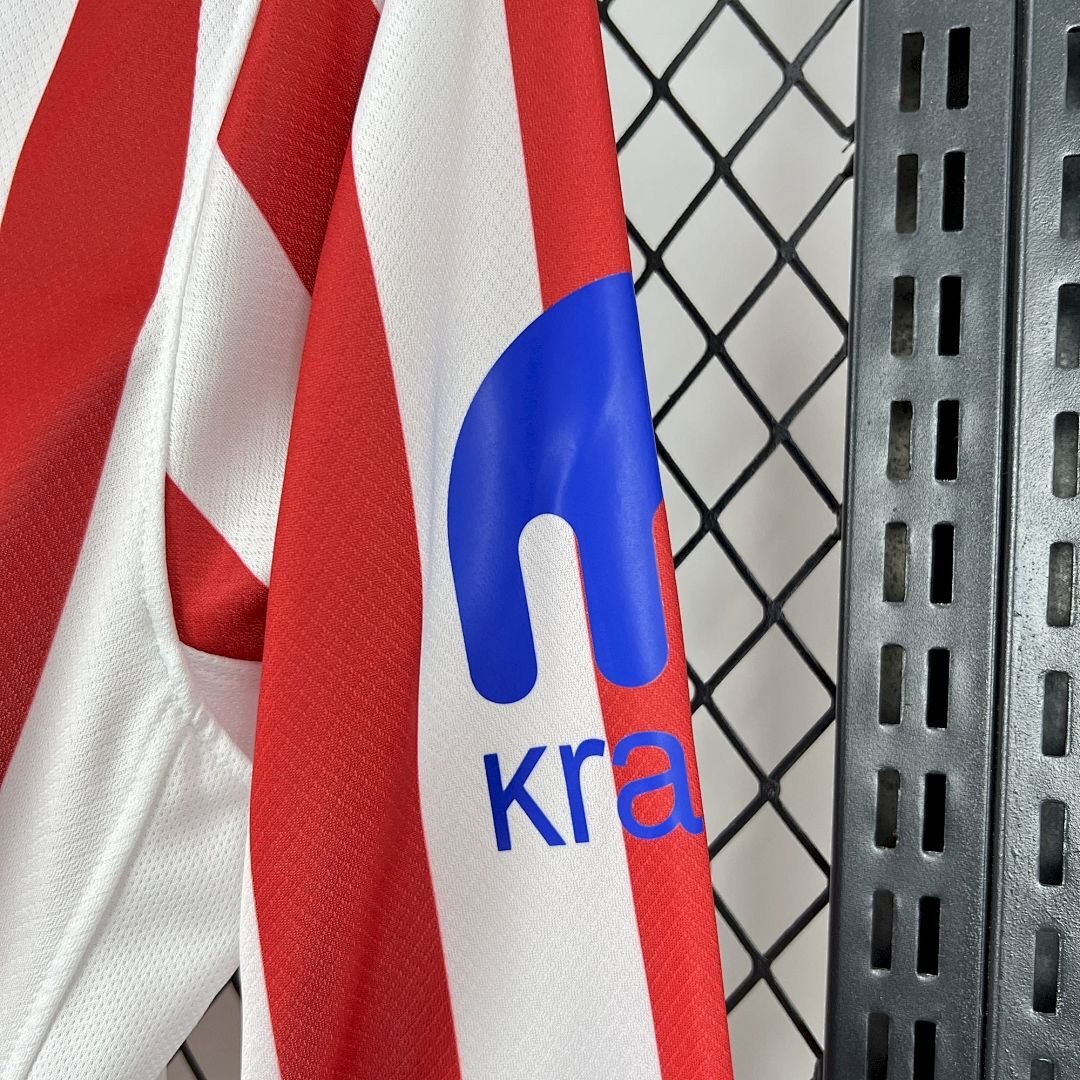 Maglia Atlético Madrid Third Manica Lunga 2025/26 Versione Tifoso vista laterale