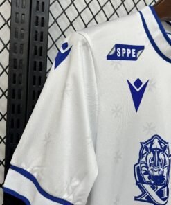Maglia auxerre Home 2025/26 Versione Tifoso tessuto traspirante