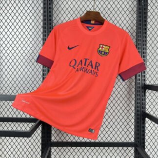 Maglia barcellona retro - Maglia Barcellona Away 2014/15 Retro vista frontale completa