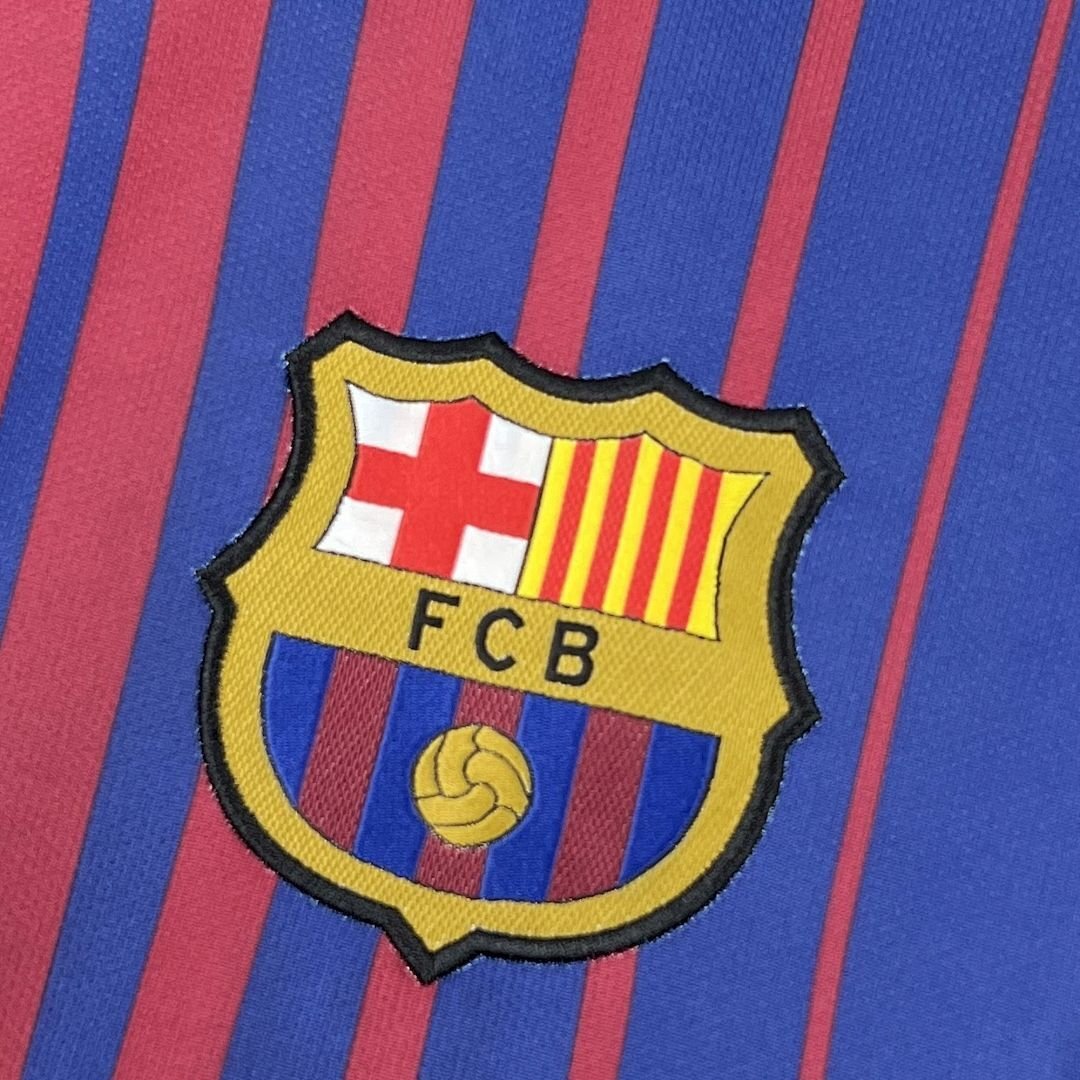 Maglia barcellona retro - Maglia Barcellona Home 2017/18 Retro tessuto traspirante