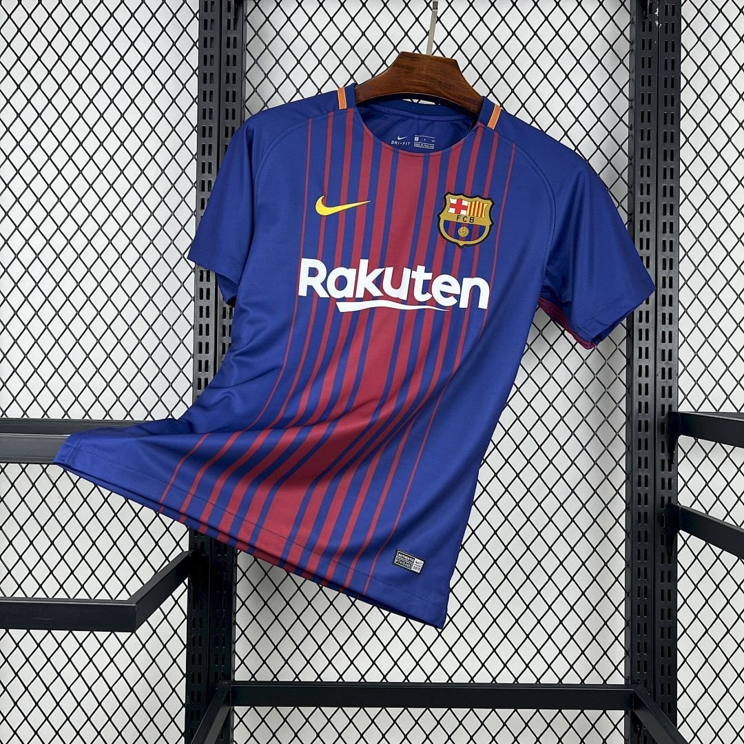 Maglia barcellona retro - Maglia Barcellona Home 2017/18 Retro vista frontale completa
