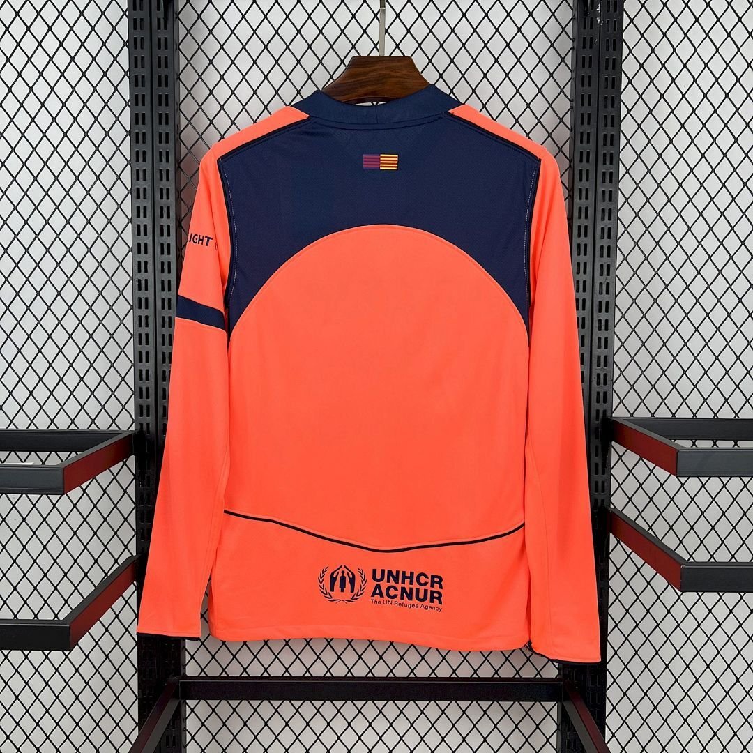 Maglia Barcellona Third Manica Lunga 2025/26 Versione Tifoso vista posteriore