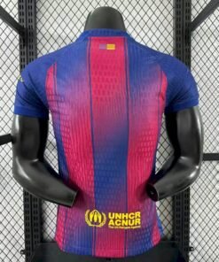 Maglia Barcelon x Ed Sheeran Home 2025/26 Versione Giocatore vista laterale