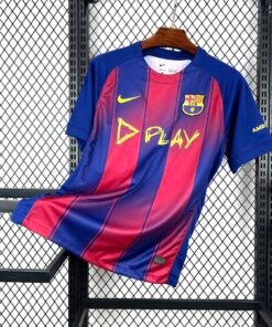 Maglia Barcelon x Ed Sheeran Home 2025/26 Versione Tifoso vista frontale completa