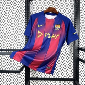 Maglia Barcelon x Ed Sheeran Home 2025/26 Versione Tifoso vista frontale completa