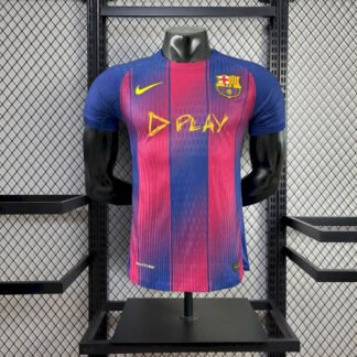 Maglia Barcelon x Ed Sheeran Home 2025/26 Versione Giocatore vista frontale completa