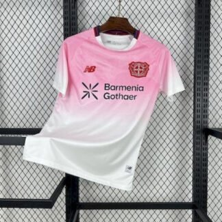 Maglia Bayer Leverkusen Away 2025/26 Versione Tifoso vista frontale completa