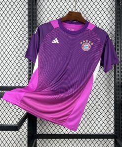 Maglia Bayern Monaco Keeper 2025/26 Versione Tifoso vista frontale completa