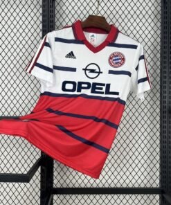 Maglia bayern monaco retro - Maglia Bayern Monaco Home 1998/00 Retro vista frontale completa