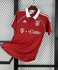 Maglia bayern monaco retro - Maglia Bayern Monaco Home 2005/06 Retro vista frontale completa