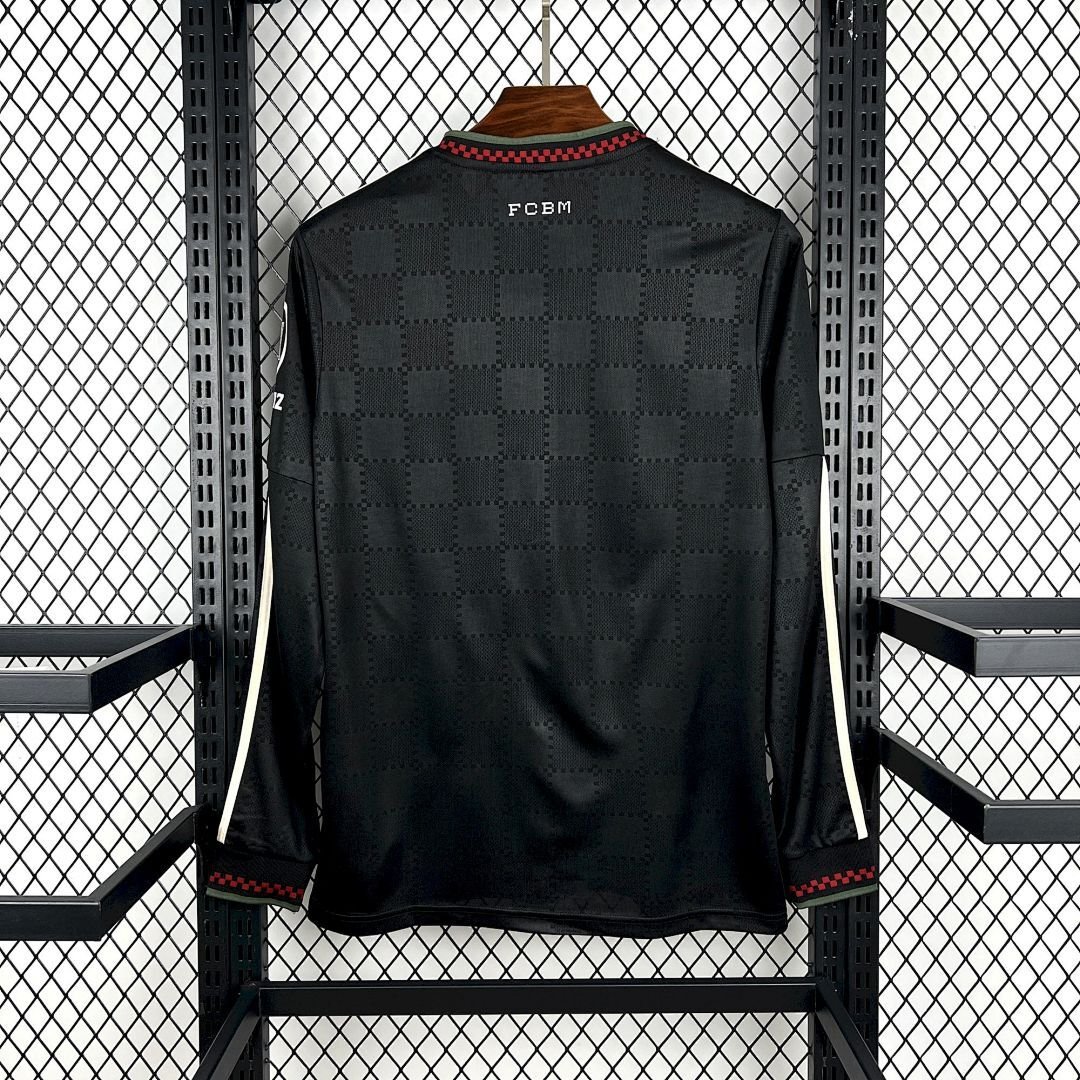 Maglia Bayern Monaco Third Manica Lunga 2025/26 Versione Tifoso vista posteriore