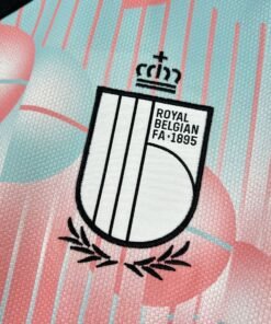 Maglia Belgium Away 2024/25 Versione Tifoso tessuto traspirante