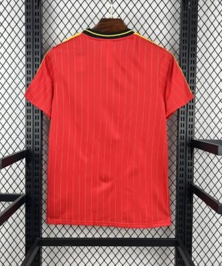 Maglia Belgium Home 2024/25 Versione Tifoso vista posteriore
