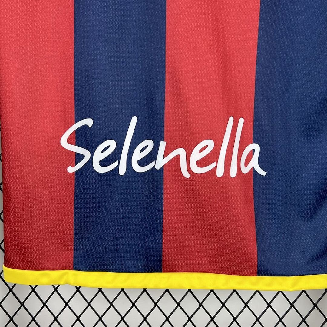 Maglia Bologna Home 2024/25 Versione Tifoso vista posteriore