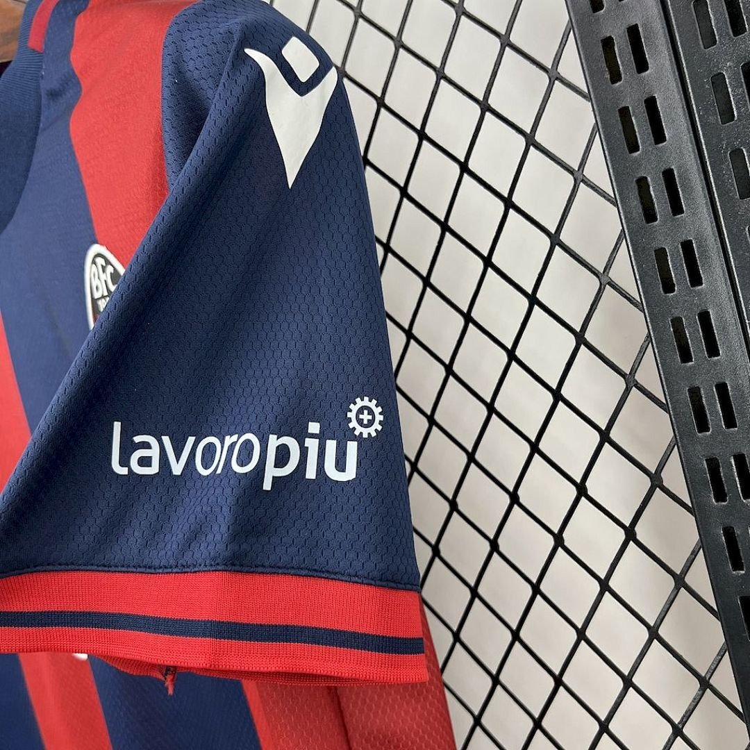 Maglia Bologna Home 2024/25 Versione Tifoso tessuto traspirante