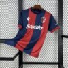 Maglia Bologna Home 2024/25 Versione Tifoso vista frontale completa