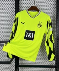 Maglia Borussia Dortmund Home Manica Lunga 2025/26 Versione Tifoso vista frontale completa