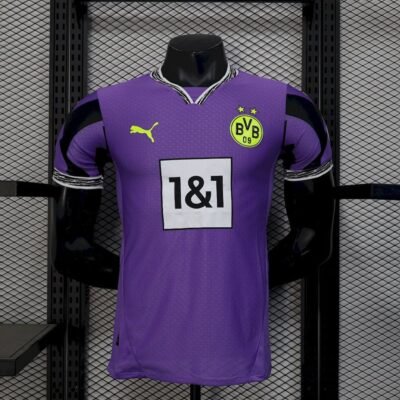 Maglia Borussia Dortmund Keeper 2024/25 Versione Giocatore vista frontale completa