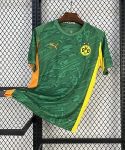Maglia Borussia Dortmund Keeper 2024/25 Versione Tifoso vista frontale completa