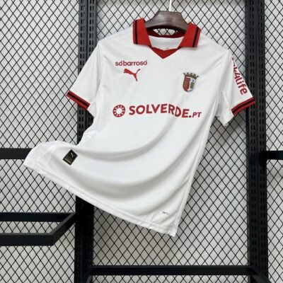 Maglia braga Away 2025/26 Versione Tifoso vista frontale completa