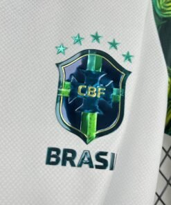 Maglia Brasil Home 2024/25 Versione Tifoso tessuto traspirante